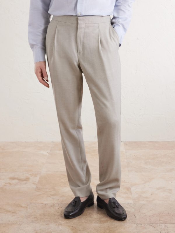 Wool suit trousers - FR