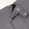 Slim-Fit Wool-Hopsack Suit Trousers - E1 Slim-Fit Wool-Hopsack Suit Trousers - E1