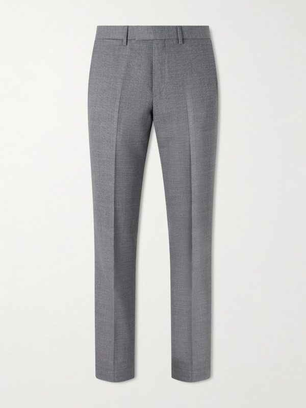 Slim-Fit Wool-Hopsack Suit Trousers Slim-Fit Wool-Hopsack Suit Trousers