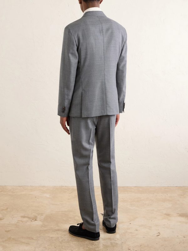 Wool-Hopsack Suit Jacket - BK