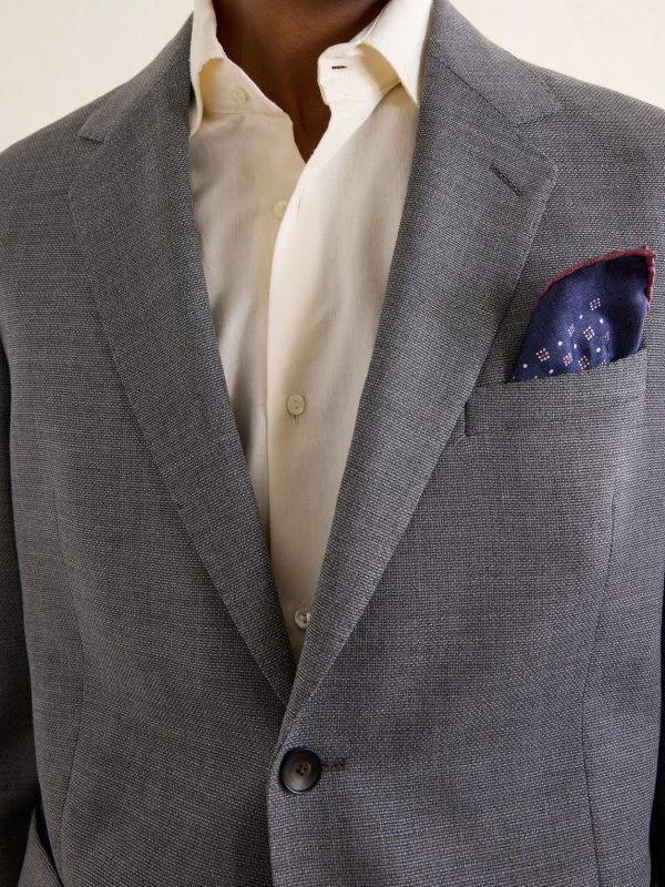 Wool-Hopsack Suit Jacket - CU