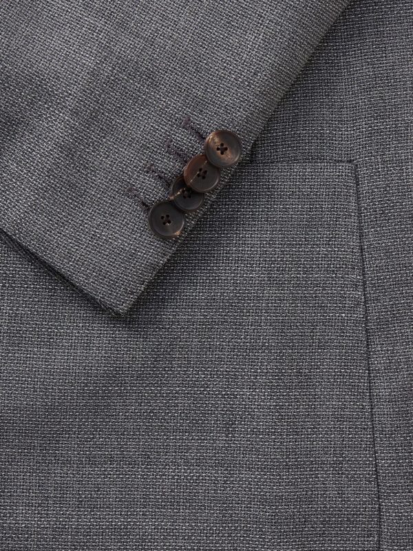 Wool-Hopsack Suit Jacket - E1