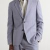Wool, Silk and Linen-Blend Suit Jacket - FR Wool, Silk and Linen-Blend Suit Jacket - FR