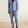 Straight-Leg Pleated Wool, Silk and Linen-Blend Suit Trousers - OU Straight-Leg Pleated Wool, Silk and Linen-Blend Suit Trousers - OU