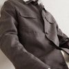 Wool, Silk and Linen-Blend Overshirt - CU Wool, Silk and Linen-Blend Overshirt - CU