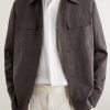 Wool, Silk and Linen-Blend Overshirt - E3 Wool, Silk and Linen-Blend Overshirt - E3