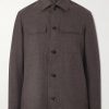 Wool, Silk and Linen-Blend Overshirt Wool, Silk and Linen-Blend Overshirt