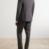 Wool, Silk and Linen-Blend Suit Jacket - BK Wool, Silk and Linen-Blend Suit Jacket - BK
