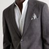 Wool, Silk and Linen-Blend Suit Jacket - CU Wool, Silk and Linen-Blend Suit Jacket - CU