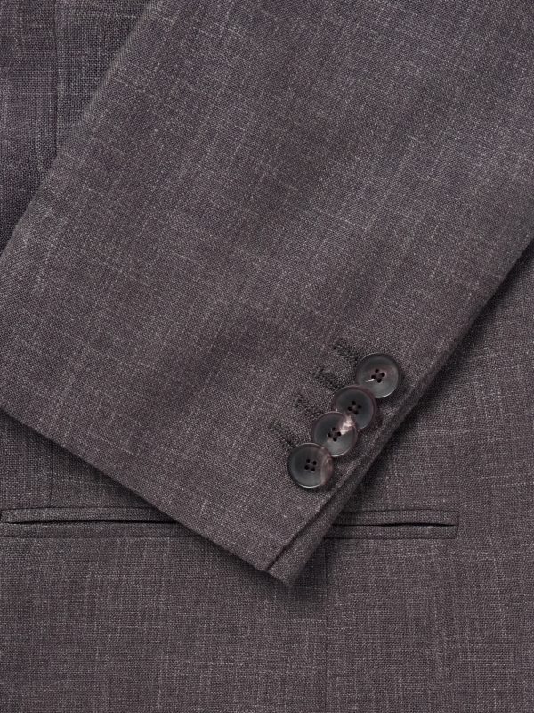 Wool, Silk and Linen-Blend Suit Jacket - E1 Wool, Silk and Linen-Blend Suit Jacket - E1