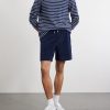 Straight-Leg Organic Cotton and Silk-Blend Terry Shorts - OU Straight-Leg Organic Cotton and Silk-Blend Terry Shorts - OU