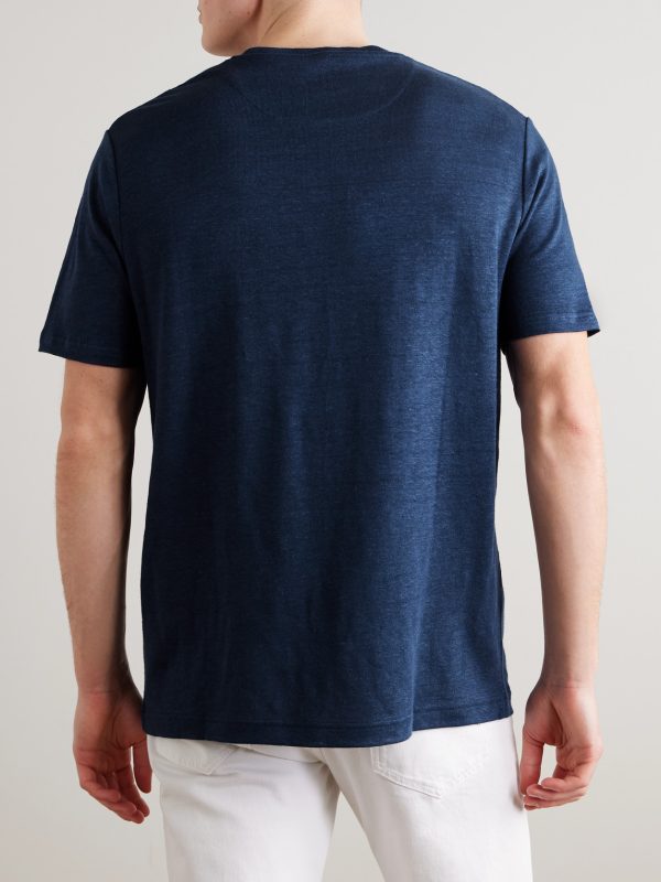 Linen T-Shirt - BK Linen T-Shirt - BK