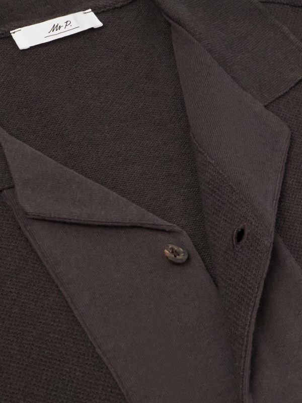 Camp-Collar Linen and Organic Cotton-Blend Shirt - E1