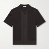 Camp-Collar Linen and Organic Cotton-Blend Shirt