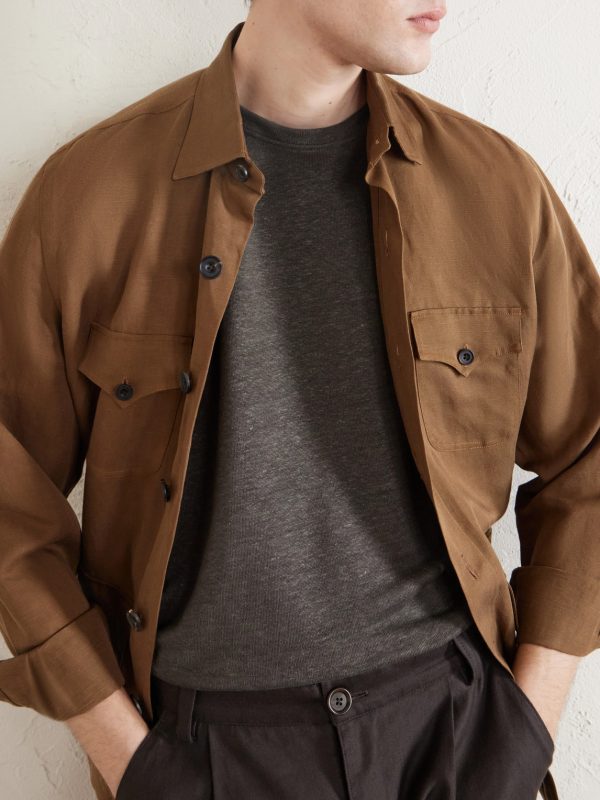 Linen T-Shirt - CU Linen T-Shirt - CU