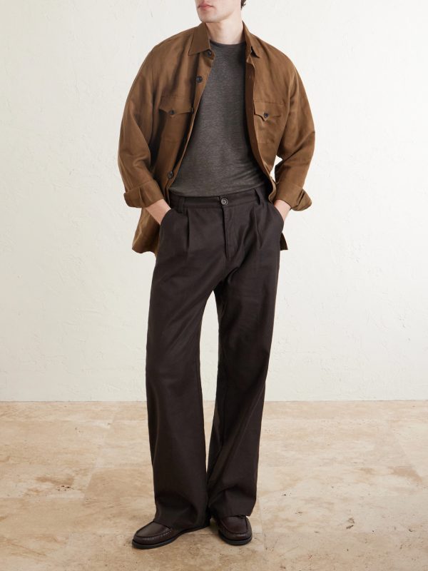 Linen T-Shirt - OU Linen T-Shirt - OU