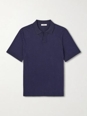 Organic Cotton Jacquard Polo Shirt Organic Cotton Jacquard Polo Shirt