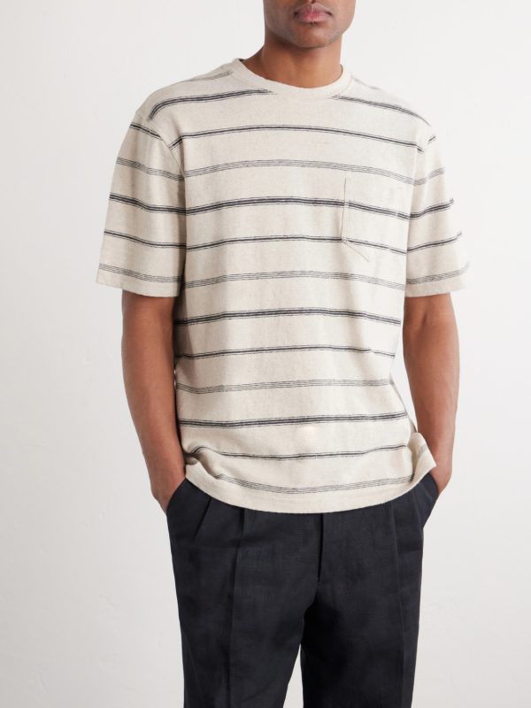 Striped Cotton-Jersey T-Shirt - FR Striped Cotton-Jersey T-Shirt - FR