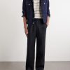 Striped Cotton-Jersey T-Shirt - OU Striped Cotton-Jersey T-Shirt - OU