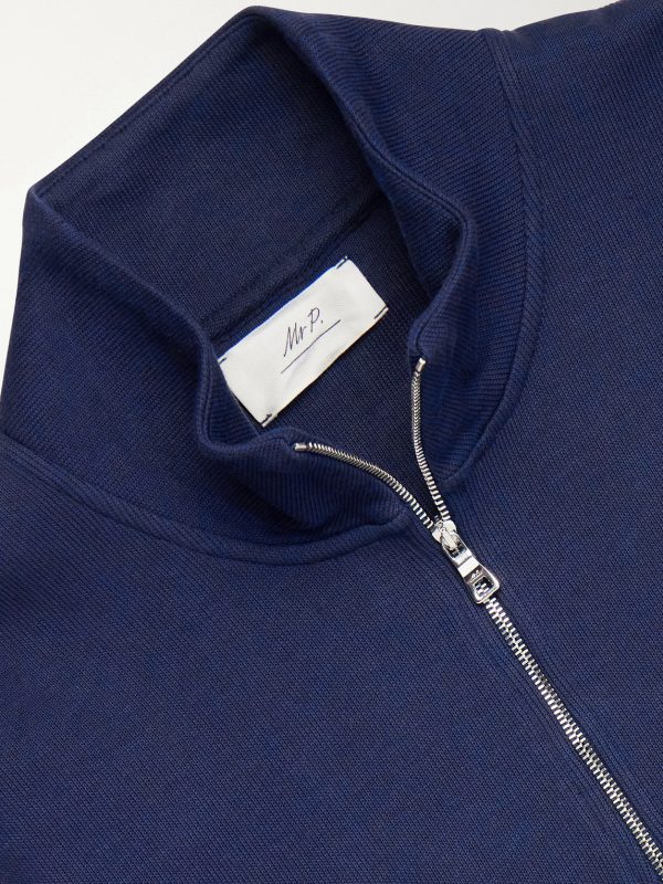 Cotton Half-Up Sweater - E1