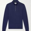 Cotton Half-Up Sweater