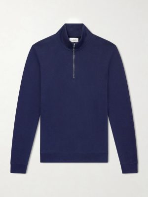 Cotton Half-Up Sweater