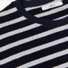Striped Cotton-Terry T-Shirt - E1 Striped Cotton-Terry T-Shirt - E1