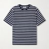 Striped Cotton-Terry T-Shirt Striped Cotton-Terry T-Shirt