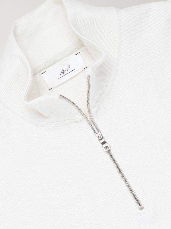Cotton Zip-Up Sweater - E1 Cotton Zip-Up Sweater - E1