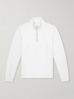 Cotton Zip-Up Sweater