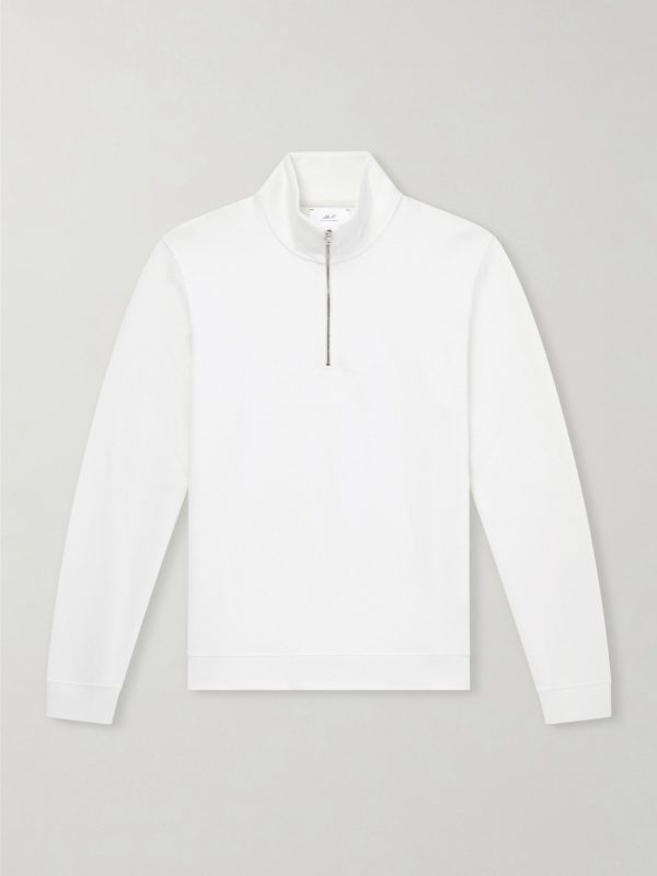 Cotton Zip-Up Sweater Cotton Zip-Up Sweater