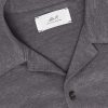 Camp-Collar Linen Shirt - E1