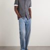 Camp-Collar Linen Shirt - OU