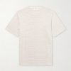 Striped Linen T-Shirt Striped Linen T-Shirt