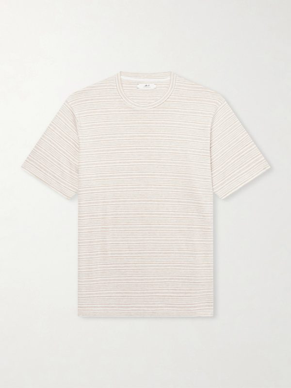 Striped Linen T-Shirt Striped Linen T-Shirt