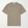 Knitted Striped Linen T-Shirt Knitted Striped Linen T-Shirt