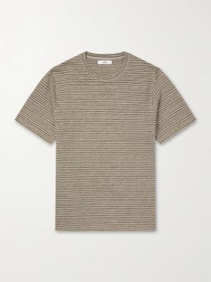 Knitted Striped Linen T-Shirt Knitted Striped Linen T-Shirt