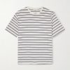 Striped Cotton-Terry T-Shirt Striped Cotton-Terry T-Shirt