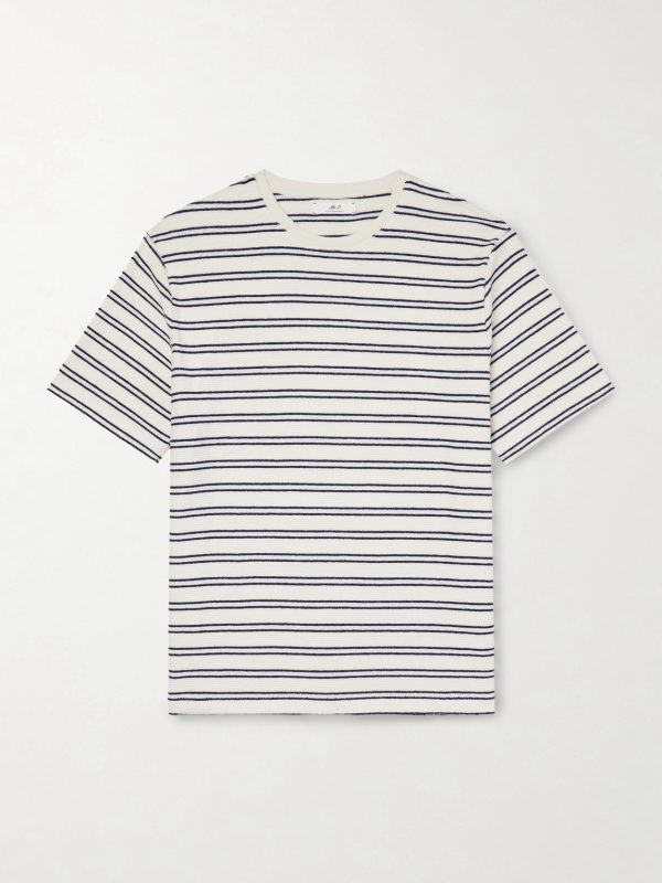 Striped Cotton-Terry T-Shirt Striped Cotton-Terry T-Shirt