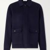 Double-Faced Cashmere Chore Jacket