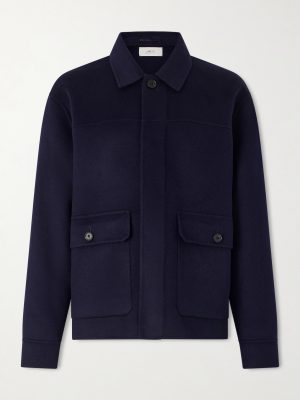 Double-Faced Cashmere Chore Jacket Double-Faced Cashmere Chore Jacket