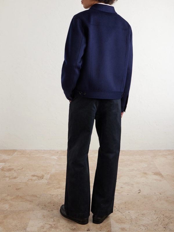Double-Faced Wool and Cashmere-Blend Jacket - BK