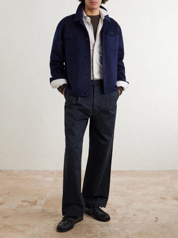 Double-Faced Wool and Cashmere-Blend Jacket - OU