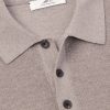 Organic Cotton and Cashmere-Blend Polo Shirt - E1 Organic Cotton and Cashmere-Blend Polo Shirt - E1