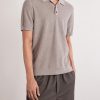 Organic Cotton and Cashmere-Blend Polo Shirt - FR Organic Cotton and Cashmere-Blend Polo Shirt - FR