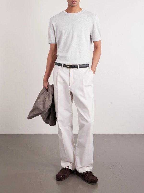 Organic Cotton and Cashmere-Blend T-Shirt - OU