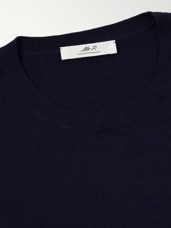 Organic Cotton and Cashmere-Blend T-Shirt - E1 Organic Cotton and Cashmere-Blend T-Shirt - E1