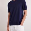 Organic Cotton and Cashmere-Blend T-Shirt - FR Organic Cotton and Cashmere-Blend T-Shirt - FR
