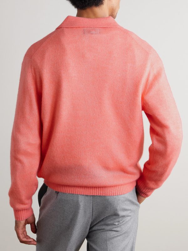 Wool-Blend Polo Shirt - BK