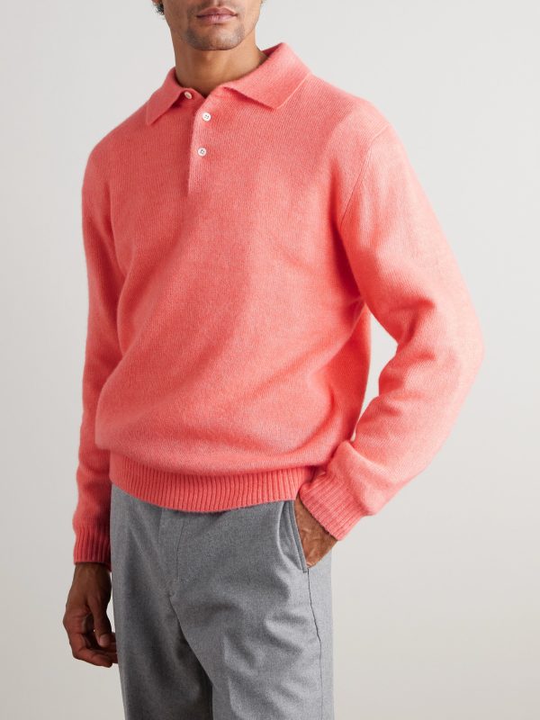 Wool-Blend Polo Shirt - FR